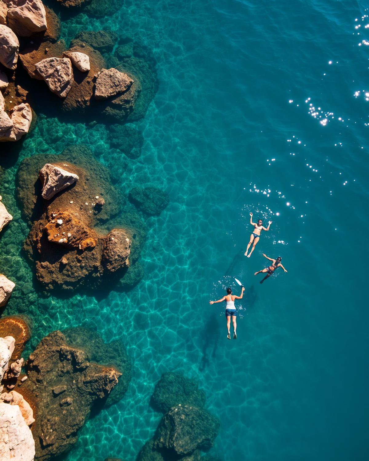 Snorkeling nelle cale